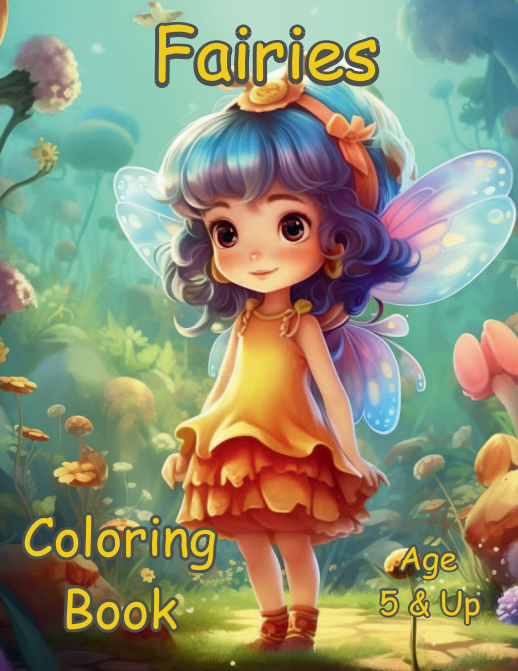 Fairies Coloring Book
